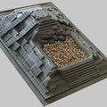 Mayan Mud Pit Large Crawler Scape Plate - XRS01020