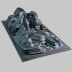 Rocky Mountain Large Crawler Scape Plate