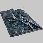 Rocky Cross Rock Staircase Combo Crawler Scape Plate